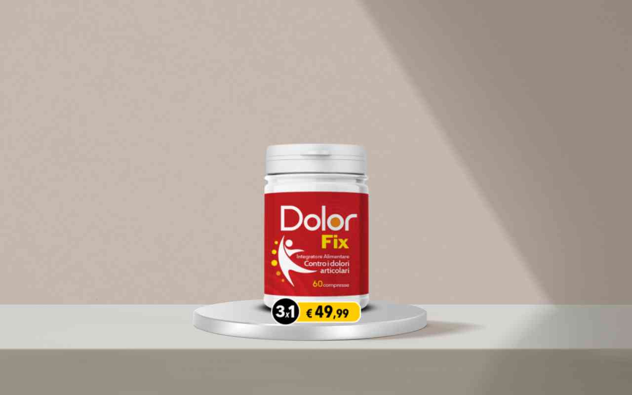DolorFix: prova l’integratore naturale efficace contro dolori muscolari e articolari