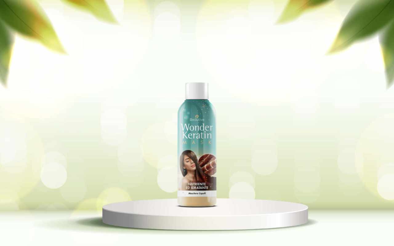 Scopri come nutrire e riparare i capelli secchi con Wonder Keratin Mask a prezzo speciale