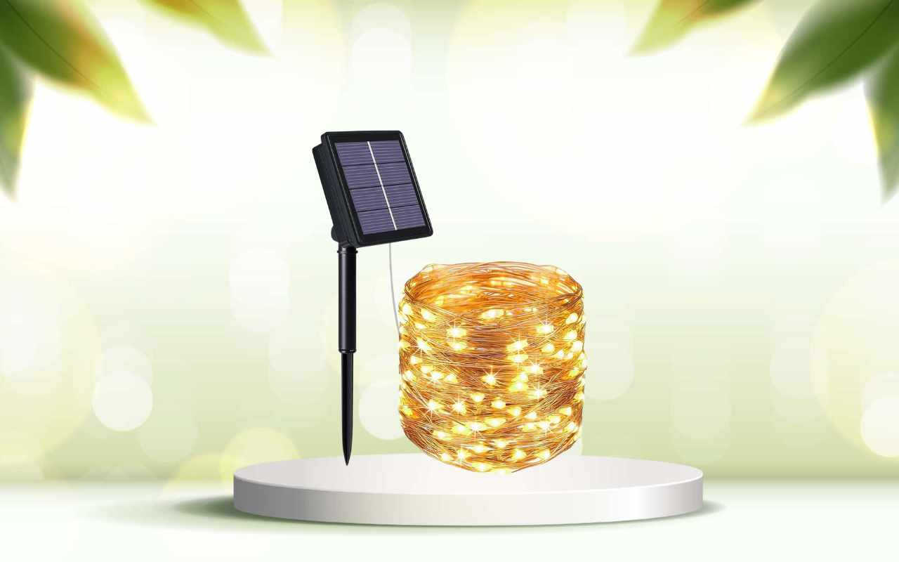 Illumina i tuoi spazi con Solar Wire Light: crea atmosfere magiche a energia solare