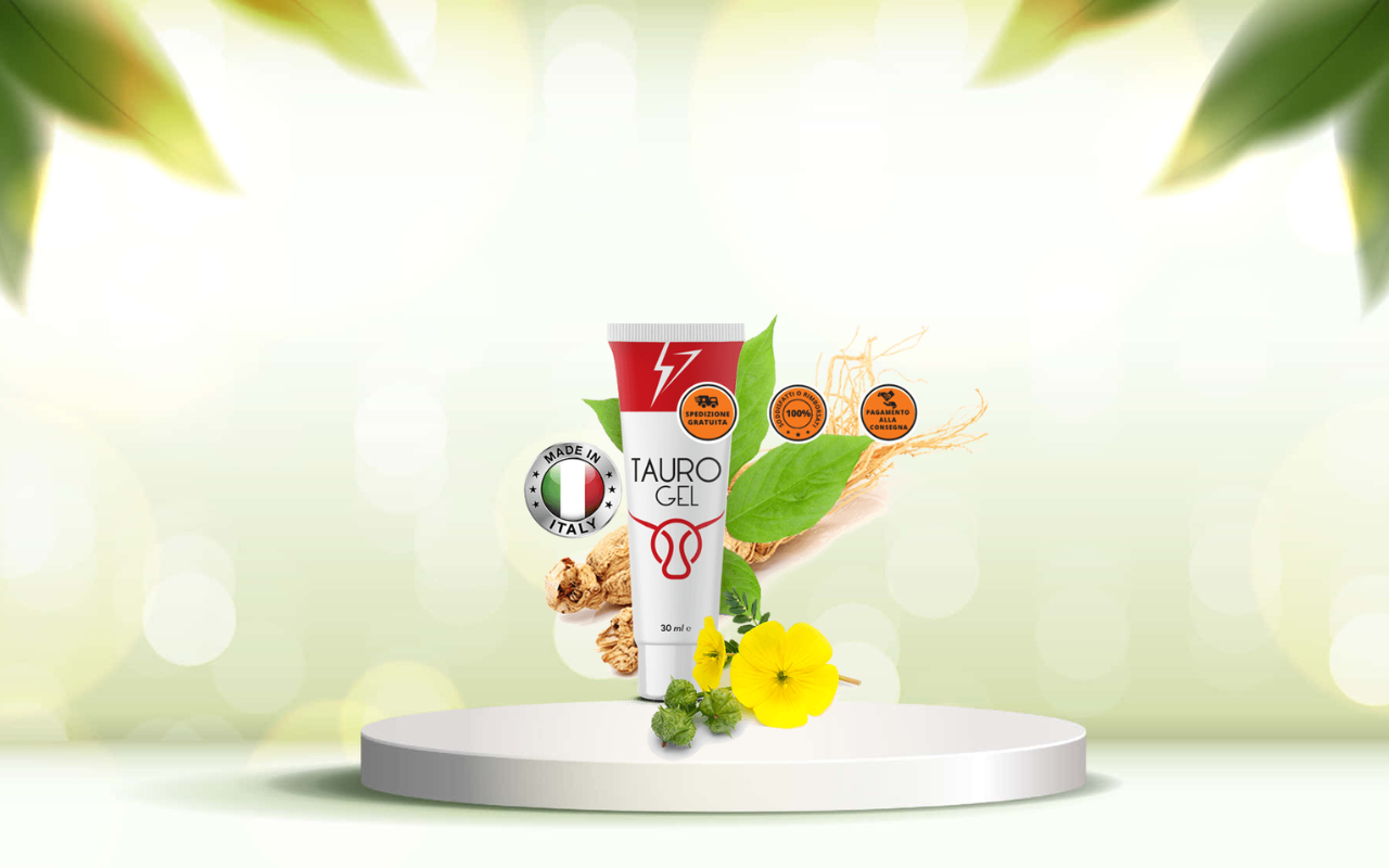 Tauro Gel: migliora le prestazioni intime in modo naturale, prova ora il potere del ginseng